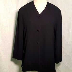 Tomotsu New York,  black designer jacket. Size small. Lovely excellent condition